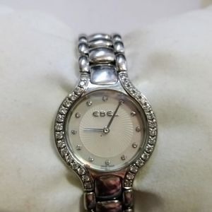 Ebel Beluga Women's Diamond Bezel Watch
